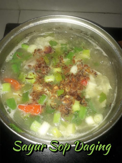 Foto resep Sayur Sop Daging Simple