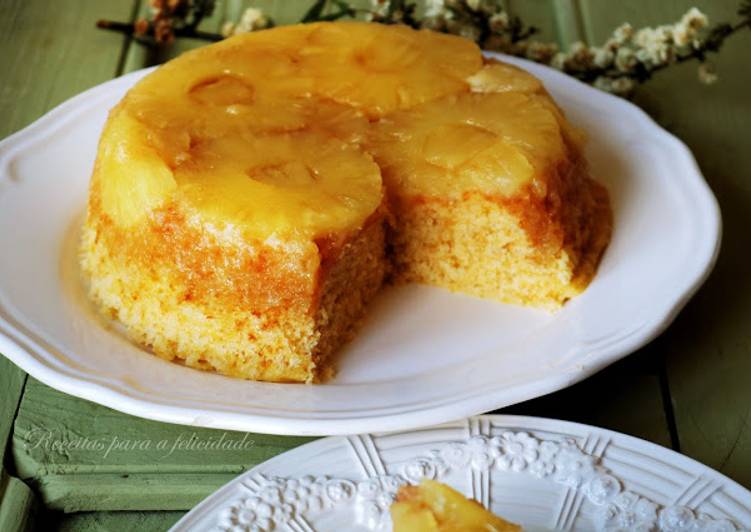 Bolo de Ananás no Micro-ondas!