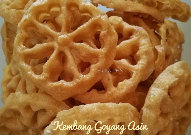 Recipe of Quick Kembang Goyang Asin