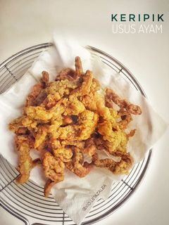 Foto resep Keripik Usus Ayam Crispy ala Violet Azalea
