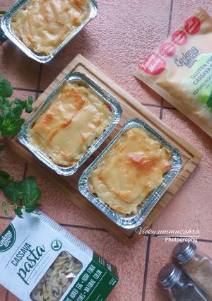 Foto resep Macaroni & Fusilli Schotel Cheese