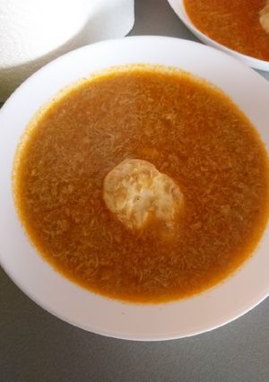 Tojás leves recept fotója