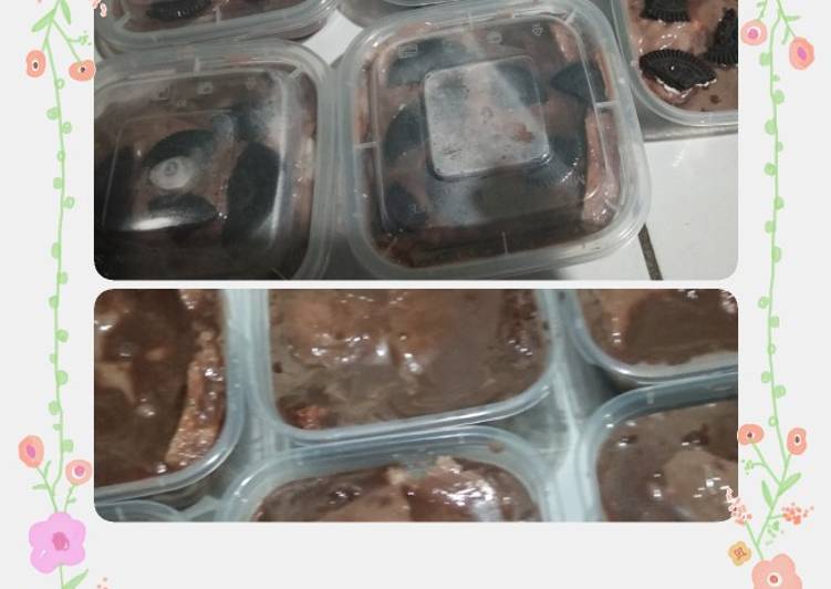 Bagaimana Menyiapkan Setup Roti Coklat Milo Ganache toping oreo Anti Gagal