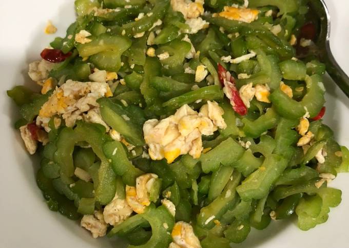 Resep Pare Cah Telur Anti Gagal