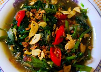 Resep Terbaik Cah Kangkung Ebi Ala Warteg