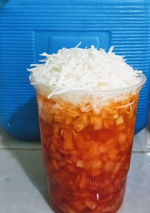 Una foto de Caldo de Oso (típico de León GTO)