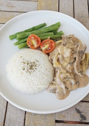 Foto resep Beef Stroganoff