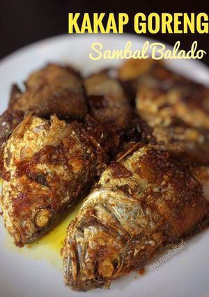 Foto resep Kakap Goreng Sambal Balado