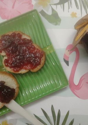 Hình của món Mứt mận - plum jam.