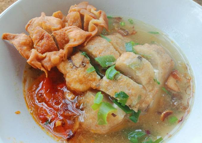 Resep Batagor Kuah Pangsit Oleh Frizka Arlyfia Firdha Shafara Cookpad 