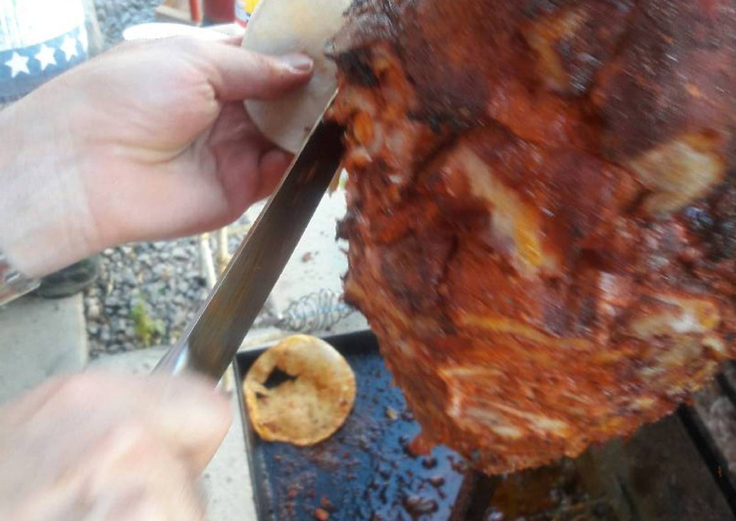 Tacos al pastor al carbón tipo Jonathan Receta de Gloria Emma Cookpad