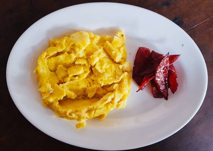 Resep Scrambled Egg Ala Mcd Oleh Nadiya Zulfana Cookpad