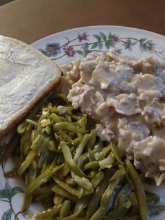 A picture of Beef Stroganoff.