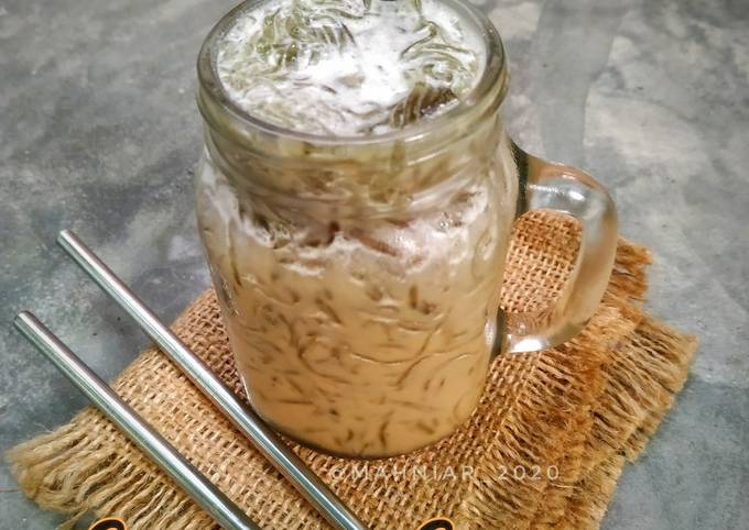 Langkah Mudah untuk Membuat Cappucino Cincau, Enak Banget