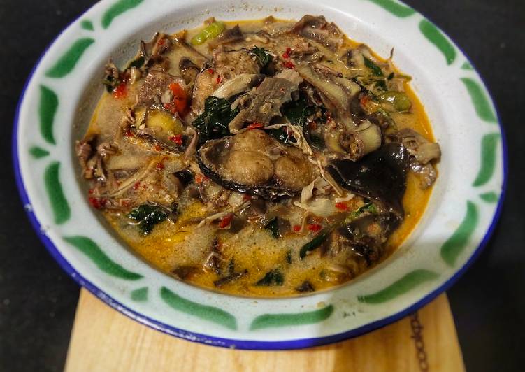 Resep Sayur Jantung Pisang Ikan Tenggiri #Week16, Bisa Manjain Lidah