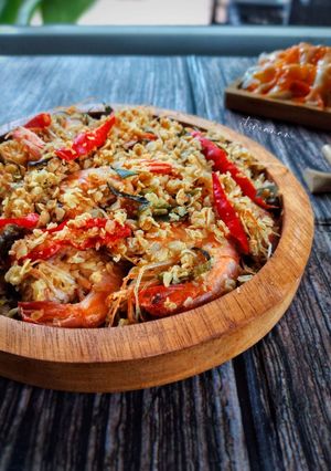 Foto resep Udang goreng oat meal