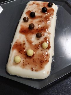 Una foto de Flan de leche