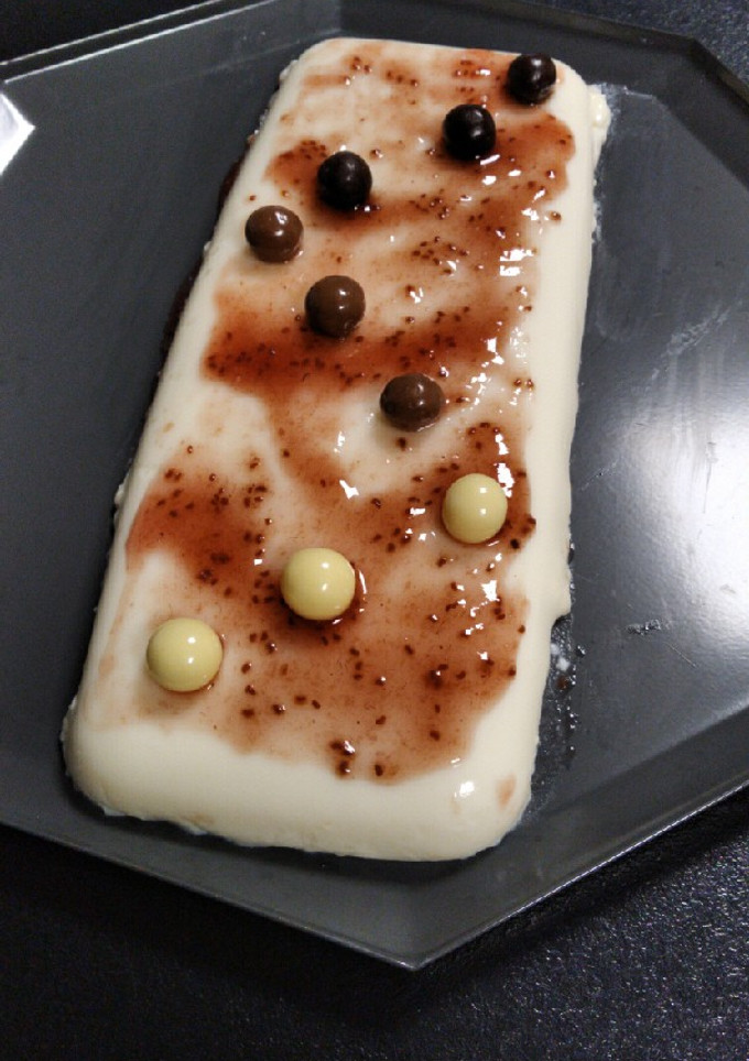 Una foto de Flan de leche