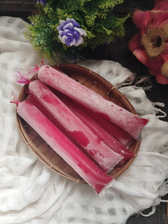 Foto resep Es Lilin Pepaya Buah Naga