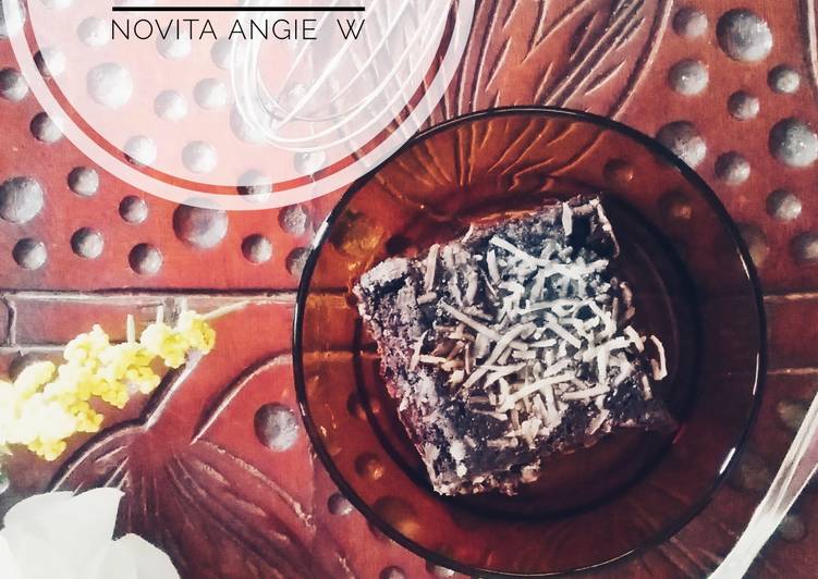 Brownies panggang praktis (nyoklat banget😍)