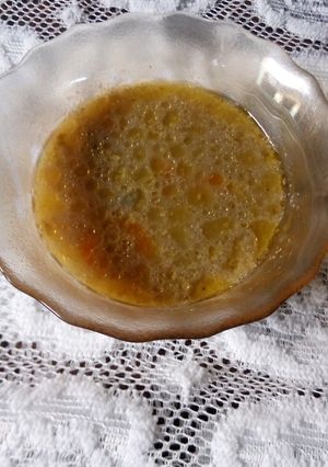 A picture of Bone broth.