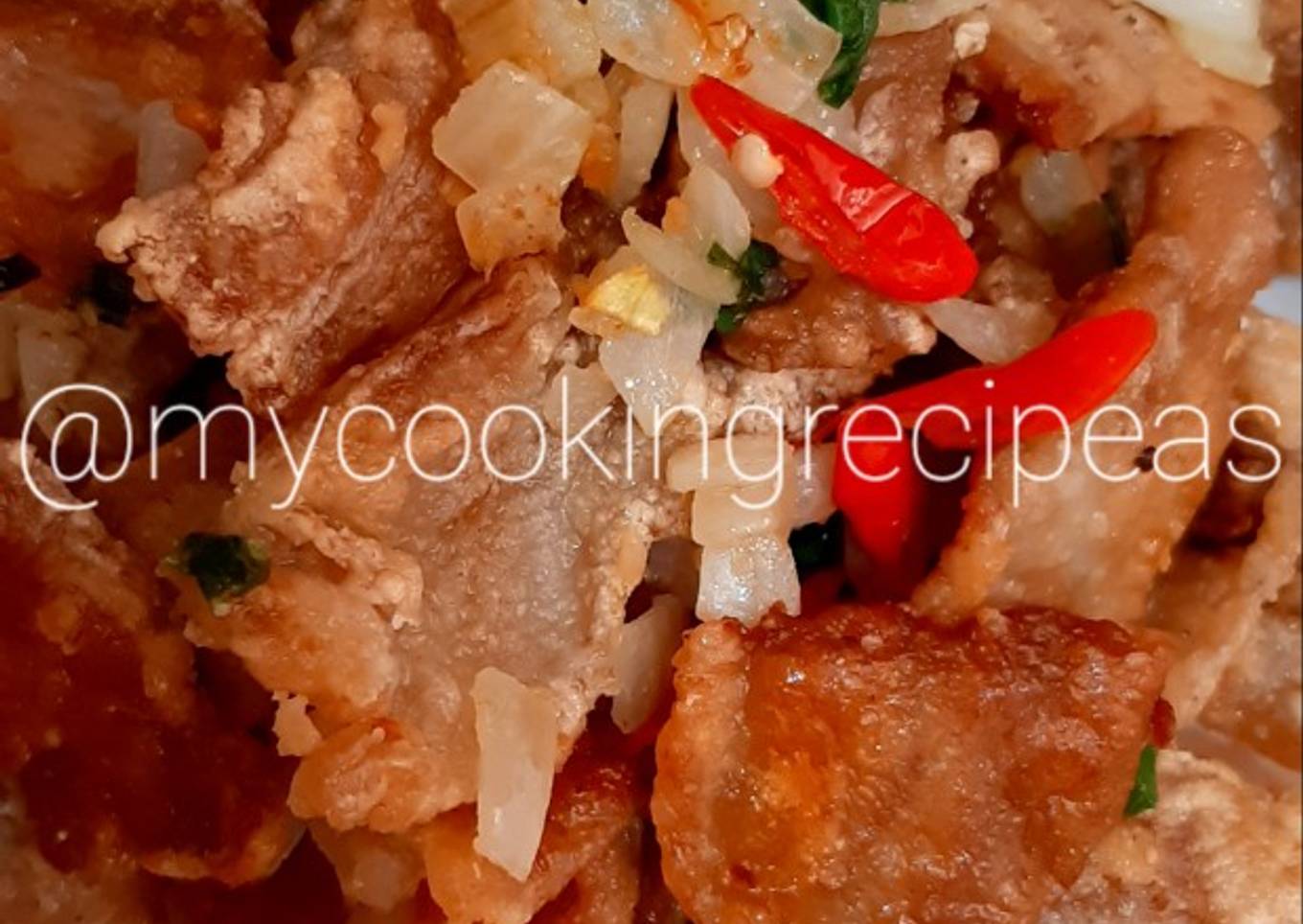 👩‍🍳⭐ Samchan Goreng Renyah Gurih / Fried Pork Belly