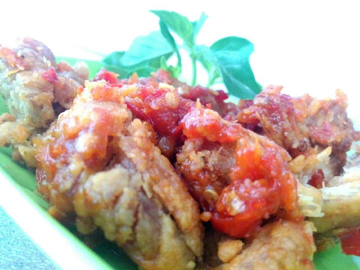Cara Gampang Membikin Resep 28. Ayam Geprek Hot Crispy yang Lezat Anti Ribet, Bisa Manjain Lidah