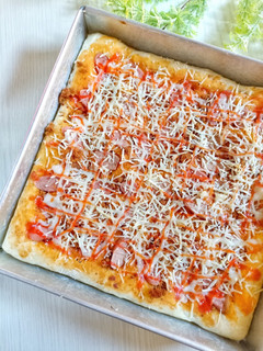 Foto resep Pizza Sosis