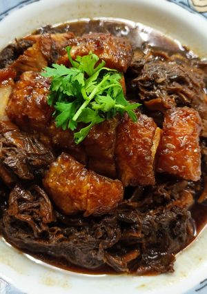 รูปของ หมูสามชั้นตุ๋นผักกาดดองจีน (ผักไชกัว)