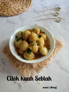 Foto resep Cilok kuah seblak