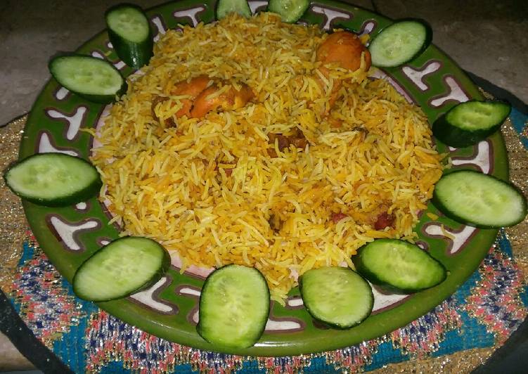 Yakhani palou biryani 😋 #kobab #cookpadApp
