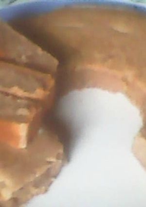 Una foto de Torta de chocolate suave sin harina de trigo ni huevo ni mantequilla
