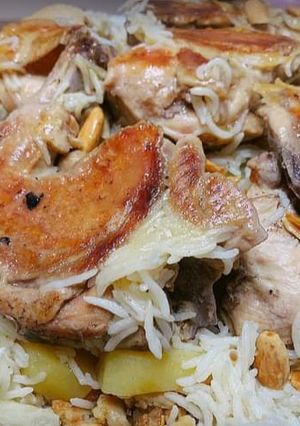 صورة لوصفة مقلوبة 🥦🥔🍆