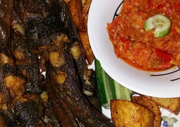 Lele Goreng Sambel Colek