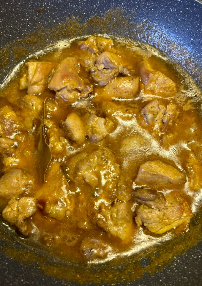 Una foto de Pollo a la cerveza