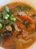 Vietnamese Pickled Mustard Greens Soup with Beef