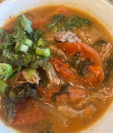 canh thịt bò dưa cải