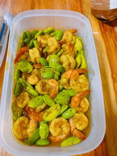 รูปของ กุ้งผัดสะตอ