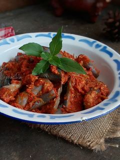 Foto resep Balado Terong dan Teri
