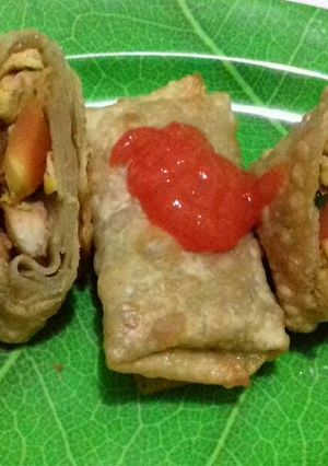 Foto resep Lumpia isi sayur daging 😉
