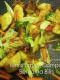 Tumis Sayur Campur Bersama Bilis