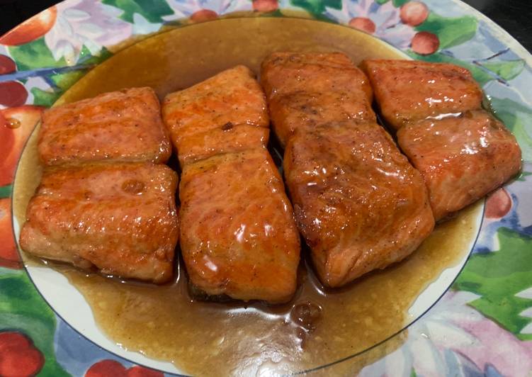 Cara Gampang Membuat Teriyaki Salmon - Japanese Style, Lezat Sekali