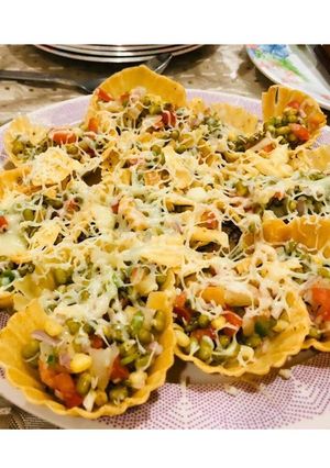 A picture of Canape chaat.