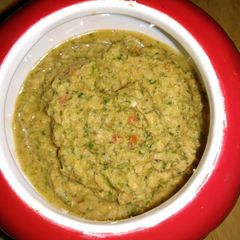 A picture of Thecha (Maharashtrian Chutney).