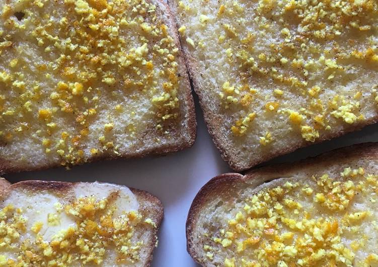 Recipe of Homemade Orange toast