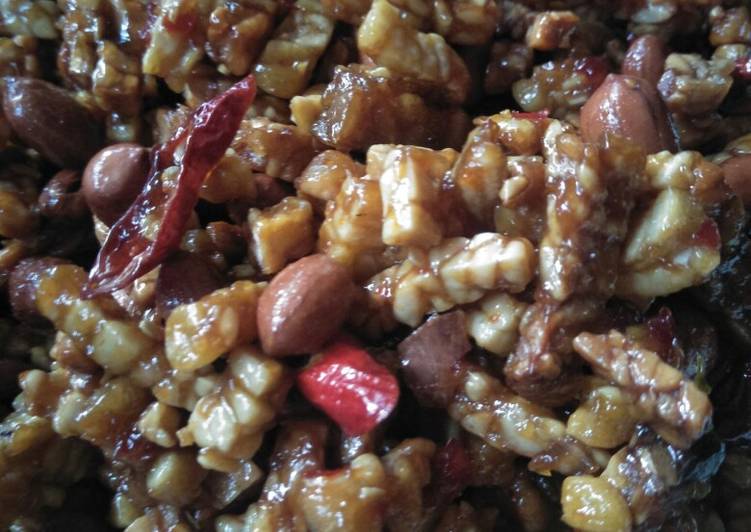 Orek tempe kering ala lily