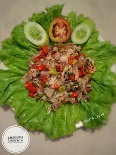Foto resep Ayam suwir sambal matah