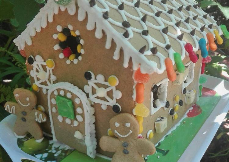 Casita de jengibre o jengibre bread house