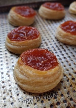 Una foto de Pepas hojaldradas