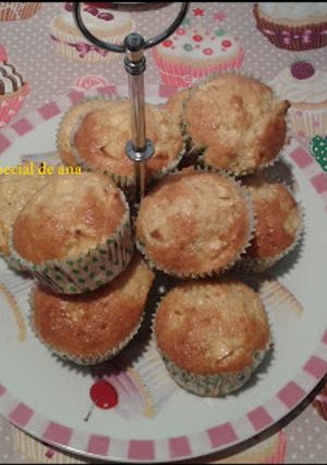 Foto principal de Magdalenas rellenas con plátano